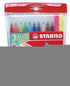 Kleurstiften - Fijn - Stabilo Trio A-Z  - Set Van 12Kl