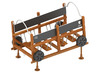 Obstacle train - single - wagon met stapbrug