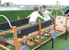 Obstacle train - single - wagon met stapbrug