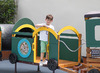 Obstacle train - single - wagon met ingang