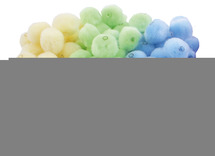 Kralen - Pompons - Pastel - Set Van 100