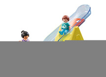 PLAYMOBIL 123 - ZWEMBAD MET WATERGLIJBAAN