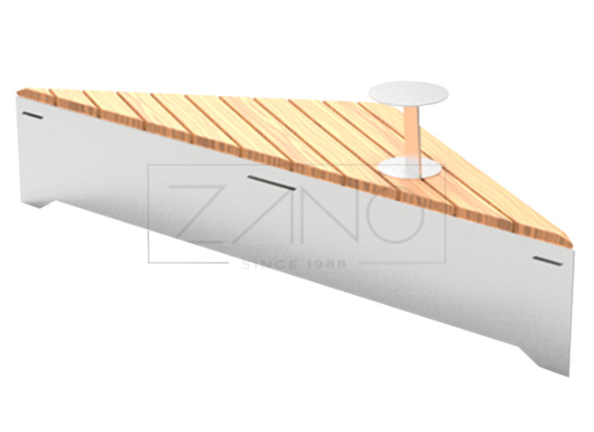 Outdoor Zitmeubilair - Origami - Modulaire Bank Met Tafeltje - Per Stuk